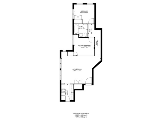 Floorplan - Edgewood Apartments