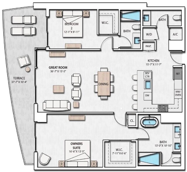 Floorplan - 220 Lake Shore Dr