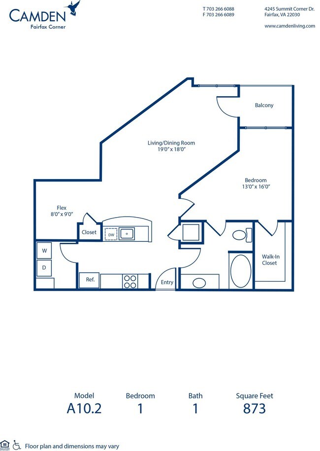 Floorplan - Camden Fairfax Corner