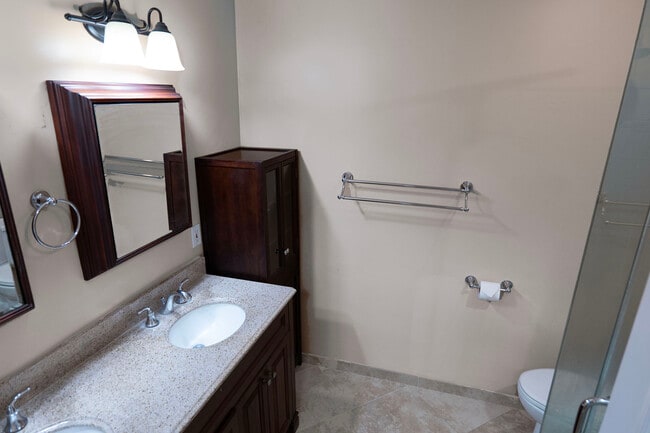 Master Bathroom with Glass Shower Surround - 5625 Windsor Way