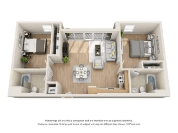 Floorplan - Maya Apartments