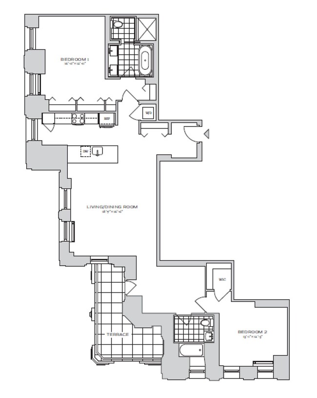 Floorplan - 70 Pine Apartments