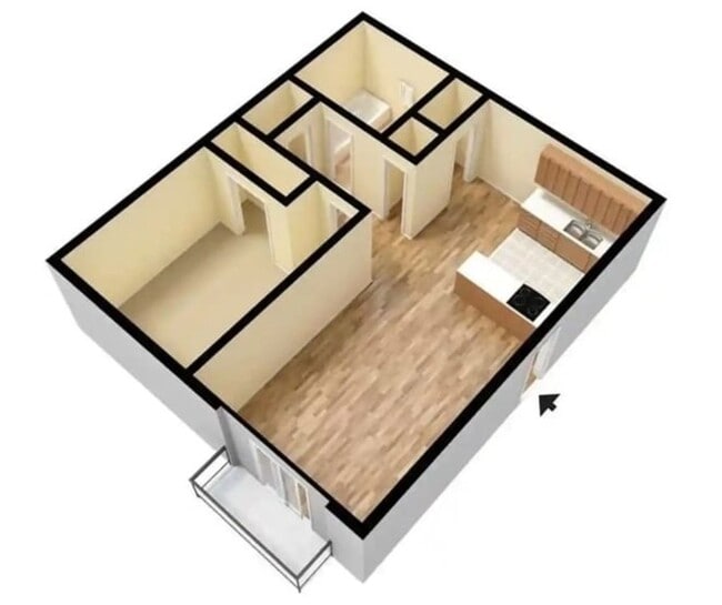 Floorplan - Wind Crest Apartments