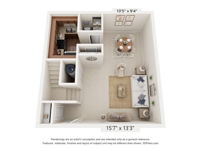 Floorplan - The Landing Townhomes