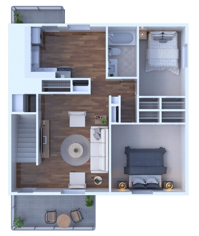Floorplan - Wynridge Apartments