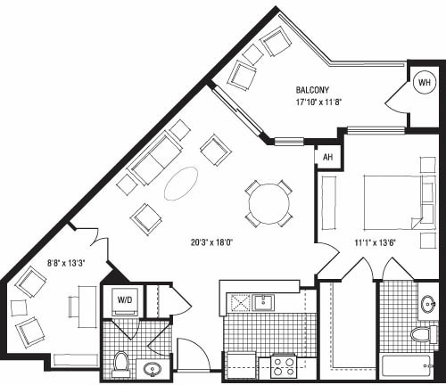 Floorplan - The Clarendon