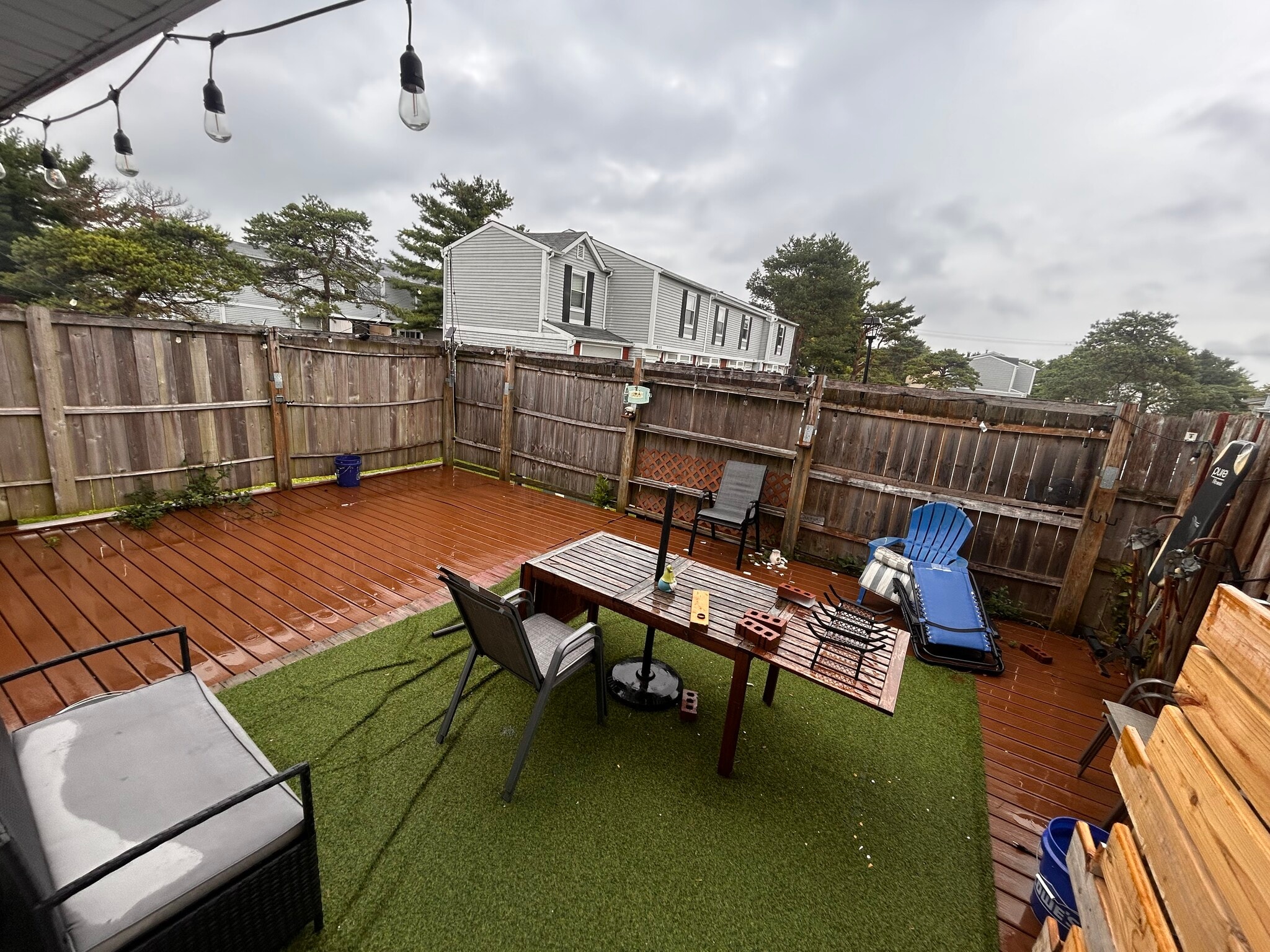 Backyard deck - 946 Worthington Woods Blvd