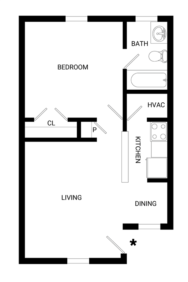 Floorplan - Bayshore Townhomes