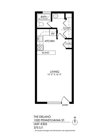 Floorplan - The Delano