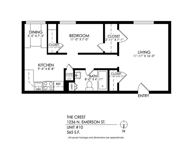 Floorplan - The Crest