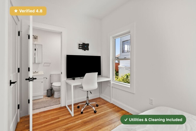 Building Photo - RoostUp Furnished Private Bedroom with Private Ensuite Bath in East Somerville!