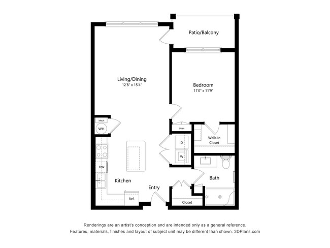 Floorplan - Ashlynn Ridge 55+ Apartments