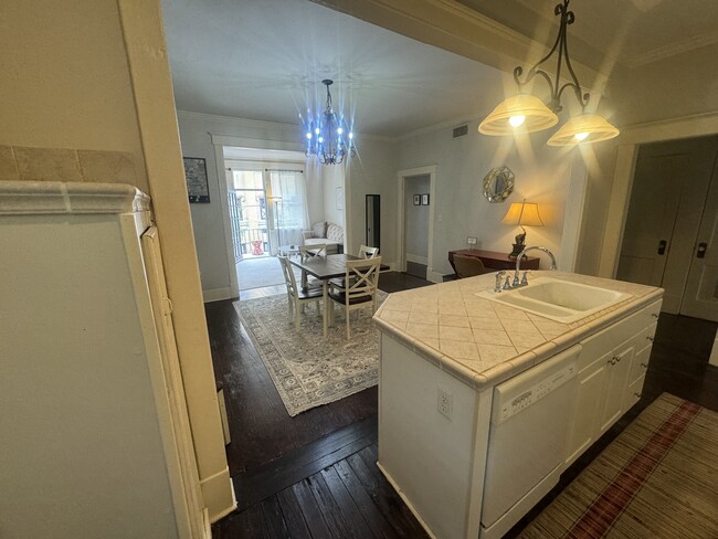 Kitchen with dishwasher and island. - 339 Whitaker St