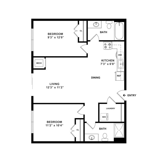 Floorplan - Lofts on Grove