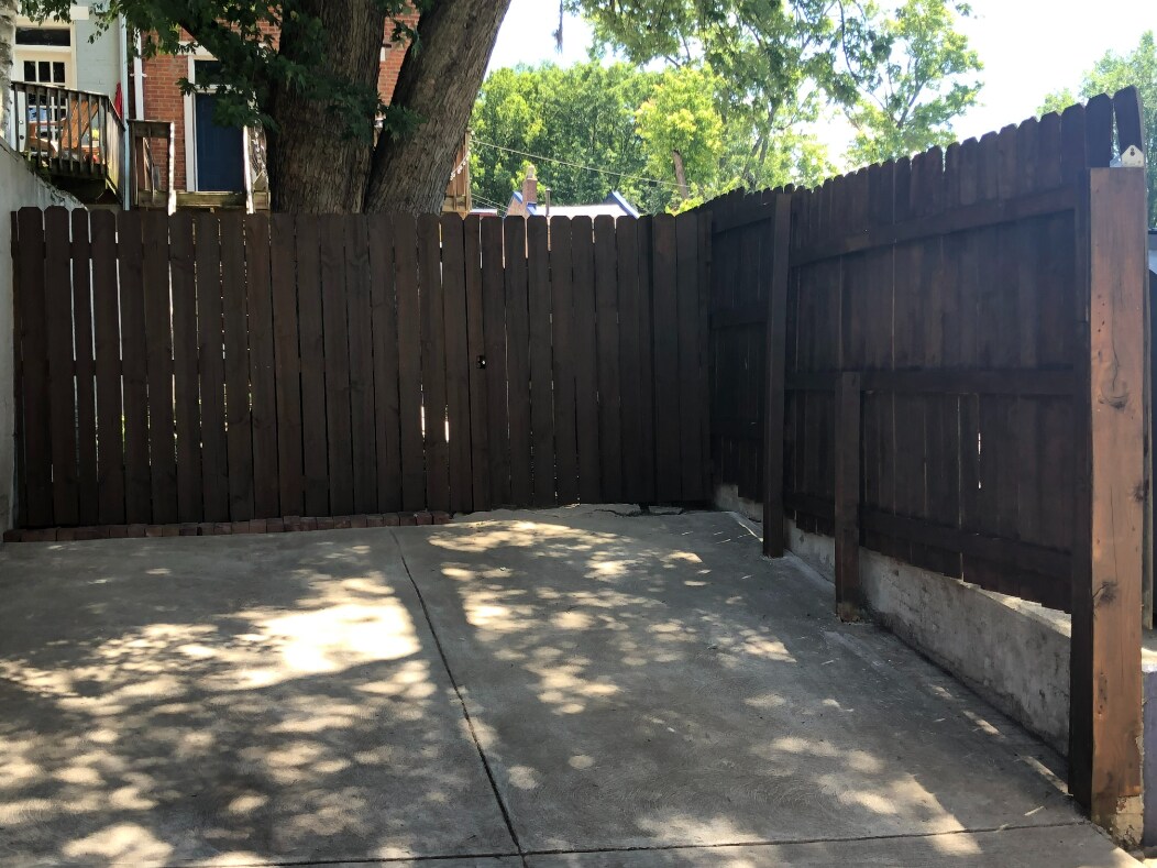 Personal off street parking pad - 1619 Mansfield St