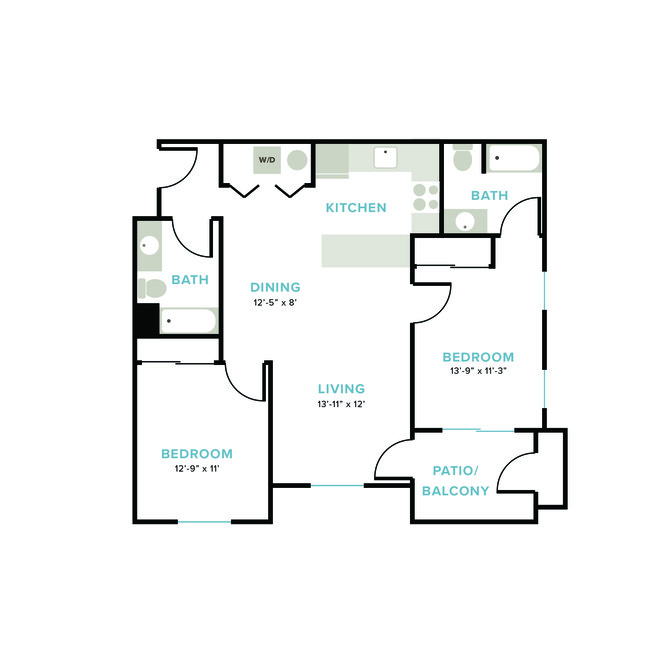 Floorplan - Gayteway at Hawks Prairie