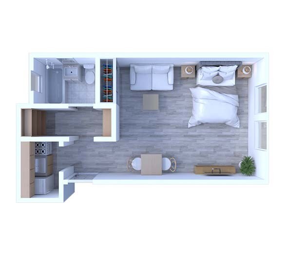 Floorplan - Park Wellington Apartments