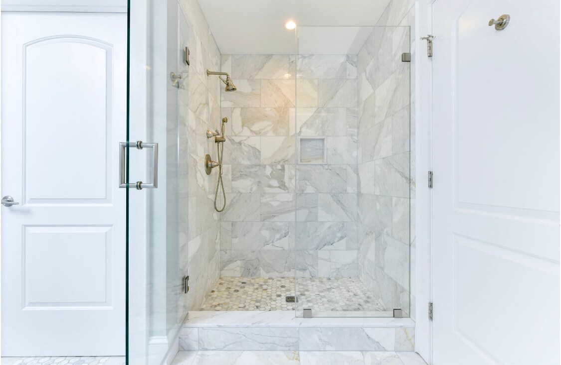 Master bath shower - 846 E Broadway