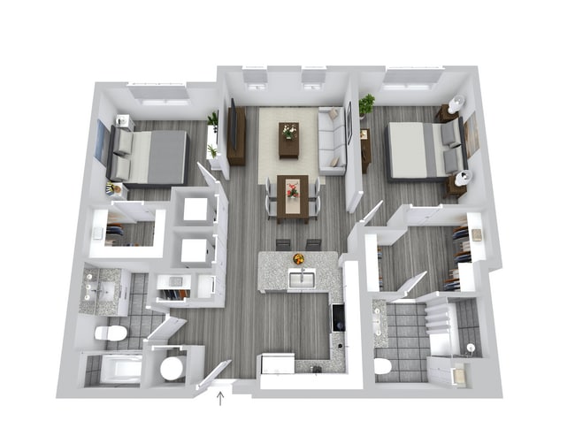 Floorplan - The Residences at Forest Glen