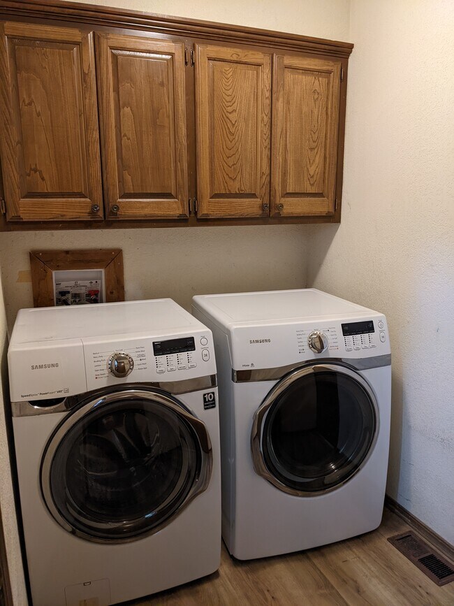 Washer/Dryer (as we enter from garage) - 1618 Julie Plz