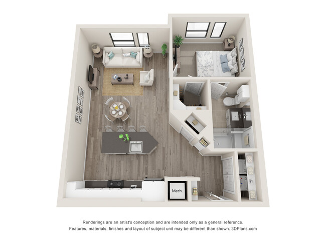 Floorplan - Durham Heights