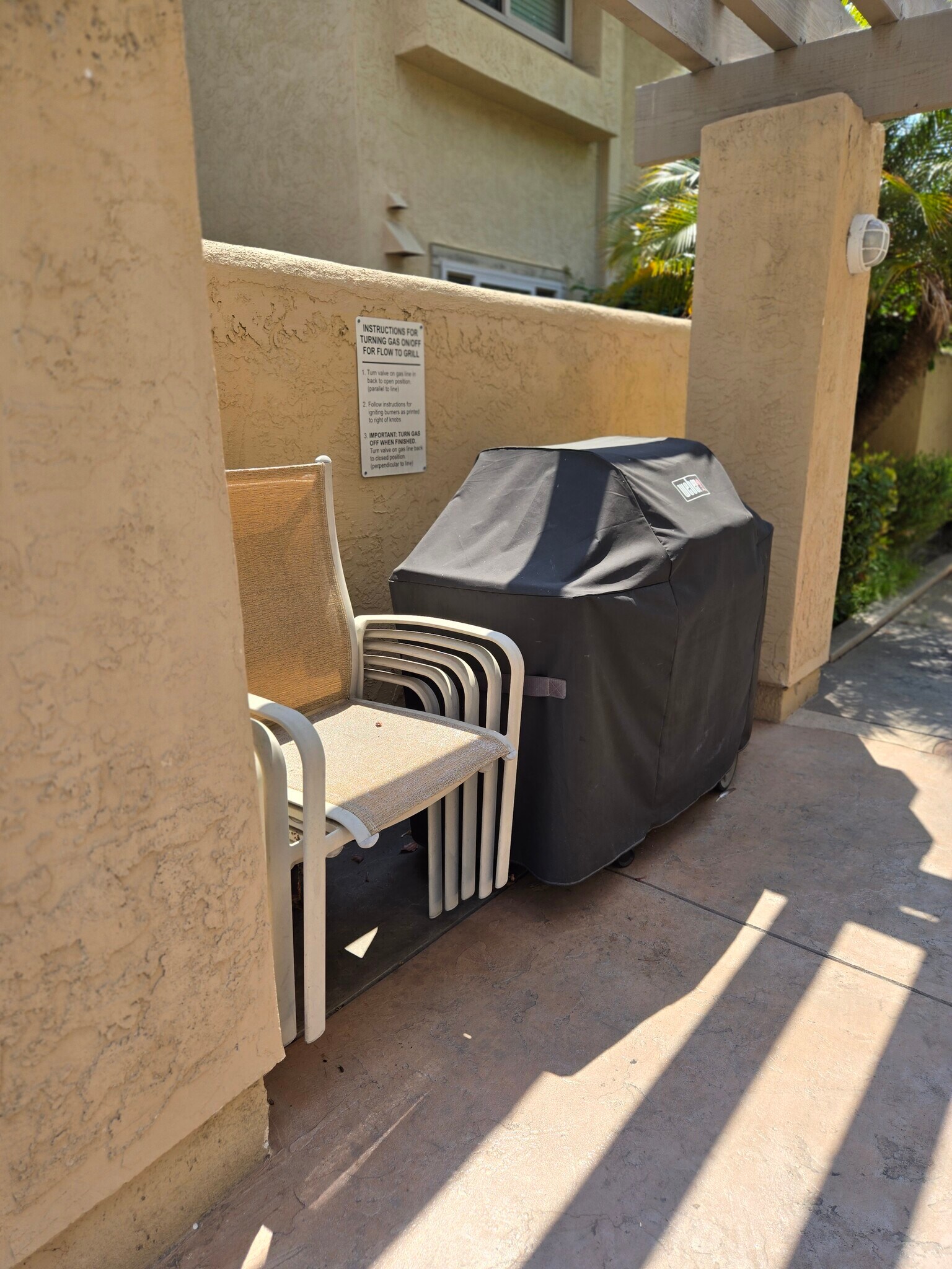 BBQ area for residence - 8830 Via Andar