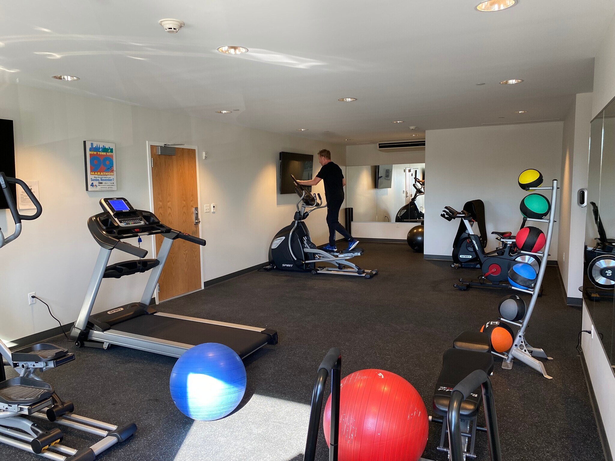 Workout facility for residents. - 383 Commercial St