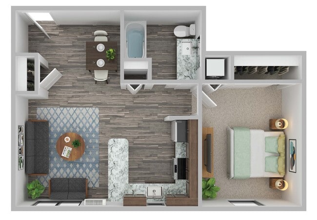 Floorplan - Mast Apartments I & II