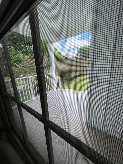 Back porch - 2539 Quincy St NE