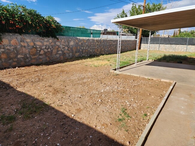 Backyard - 5109 Bastille Ave