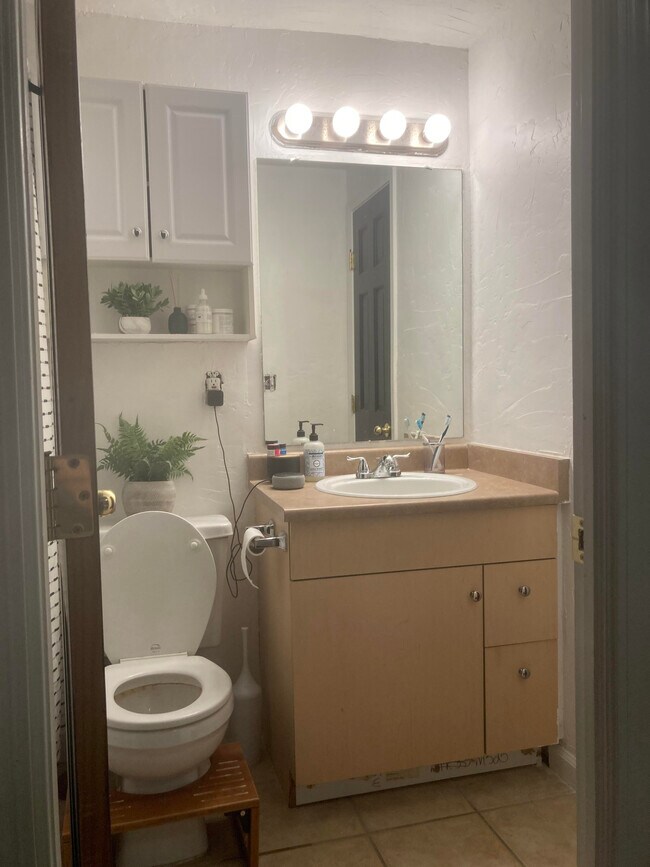 View of Bathroom from Bedroom - 336 N Grant St