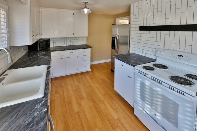Updated counters and backsplash - 1020 E Garden Ave
