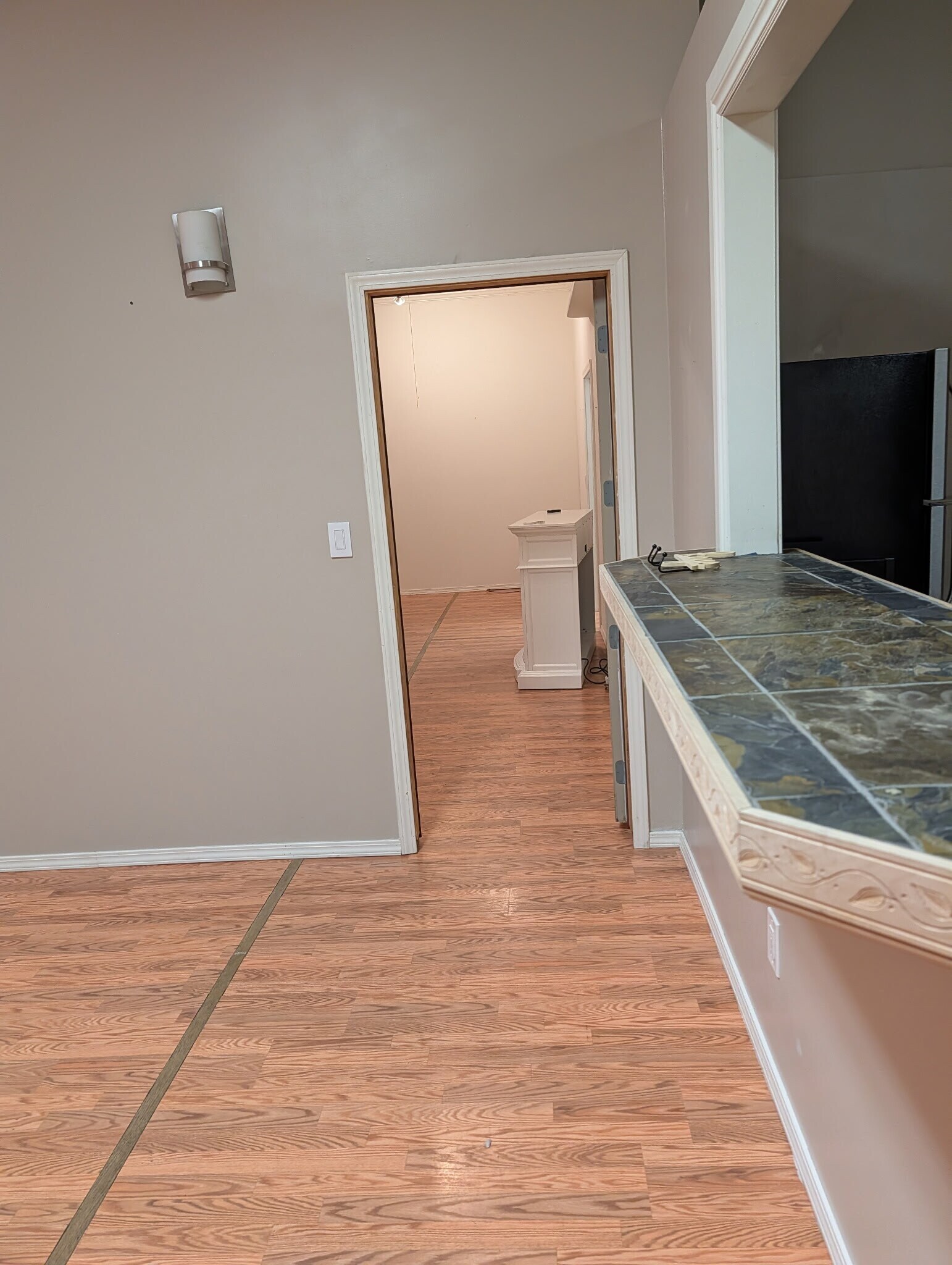 View of eating bar from bonus/dining room - 4040 US Highway 93 N