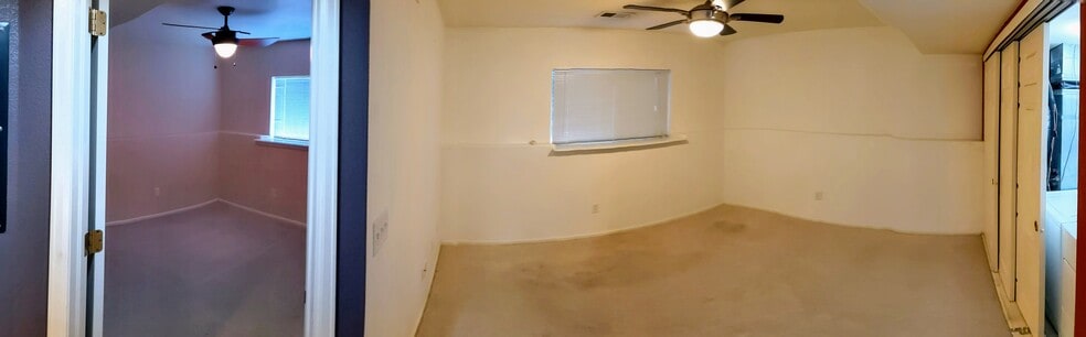 Basement Bonus Room and Bedroom Panorama - 6803 Autumn Ridge Dr