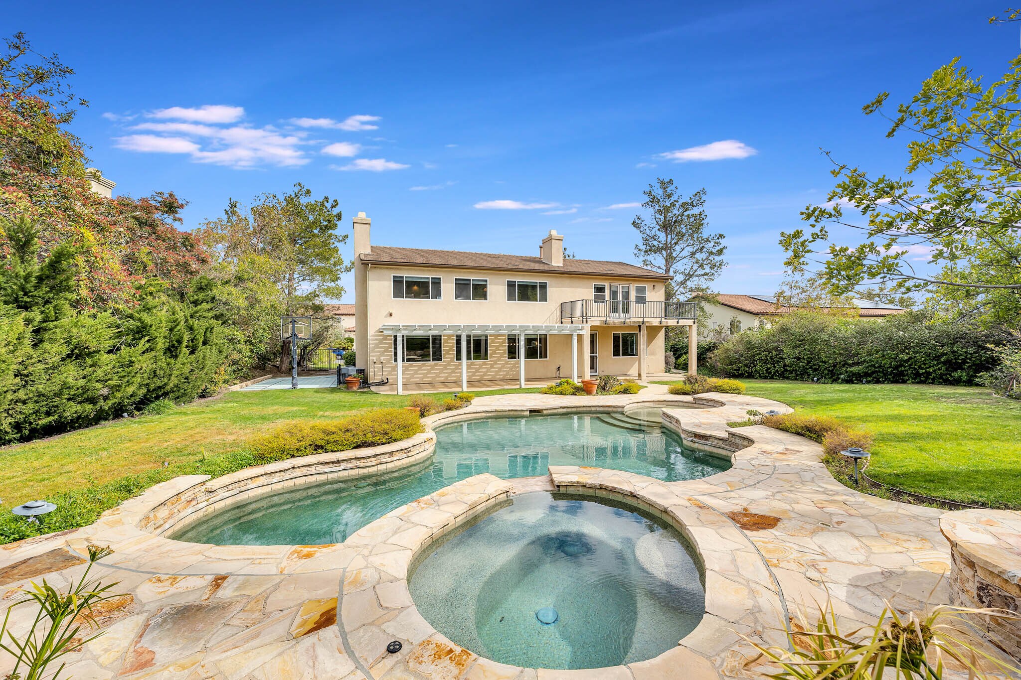Pool & Spa View To House - 12215 Delante Ct