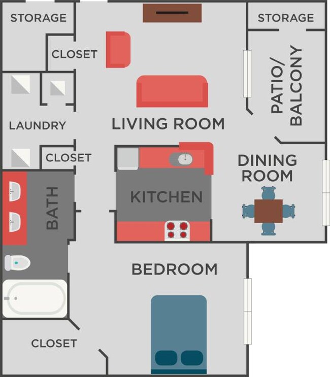 Floorplan - Autumn Park Apartments