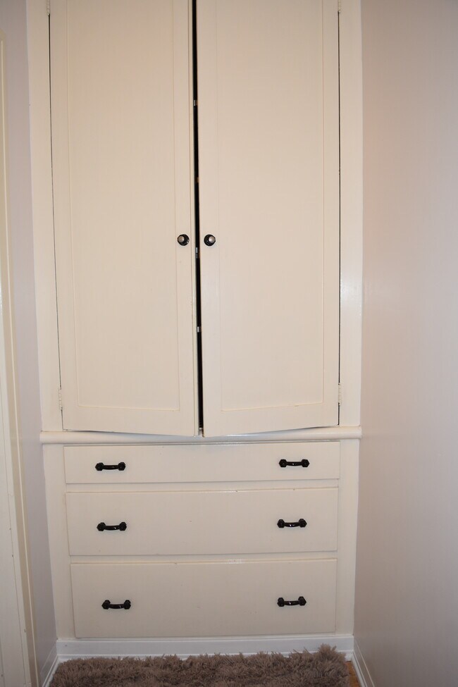 Built In hallway Cabinets - 423 S Indiana St