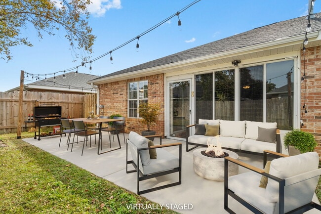 Back patio - 65 Bay Tree Dr