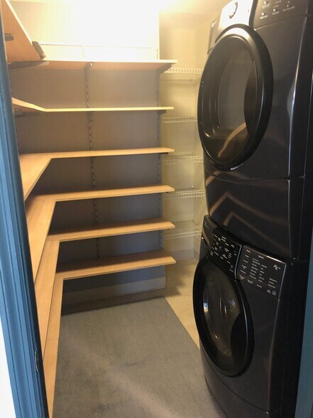 Built in shelves for pantry/Laundry - 322 E Central