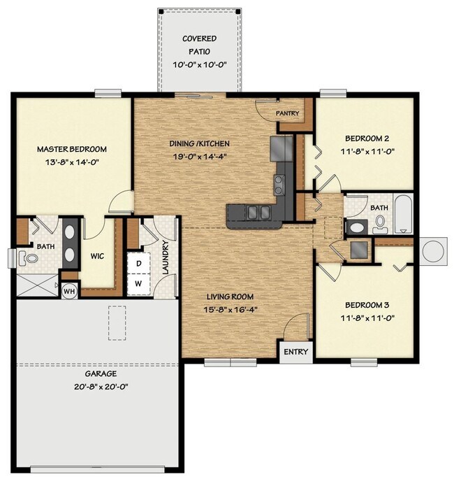 Building Photo - Brand New 3 Bedroom 2 Bath Home for Rent