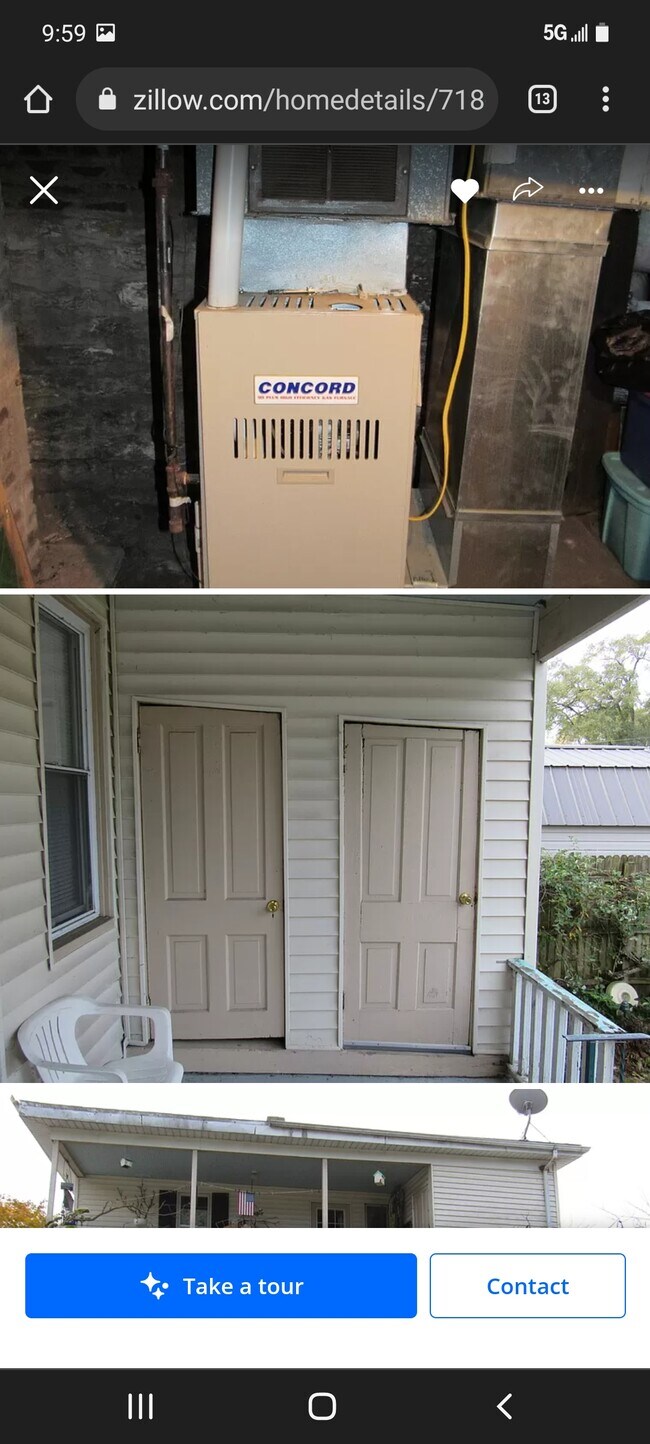 Back porch - 718 W Jackson St