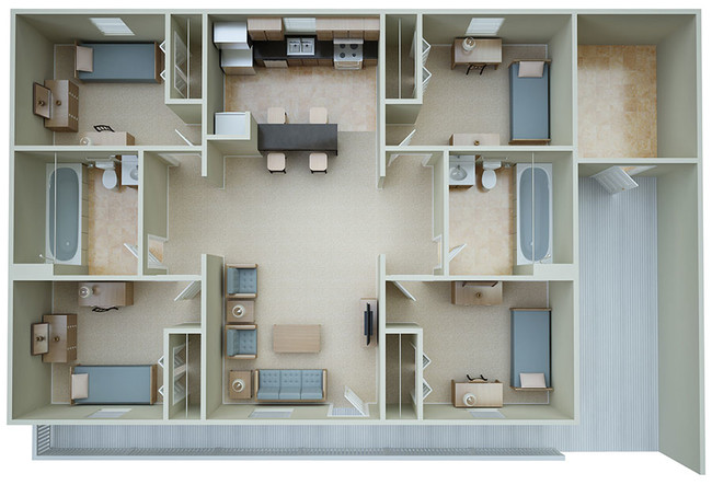 Floorplan - University Commons