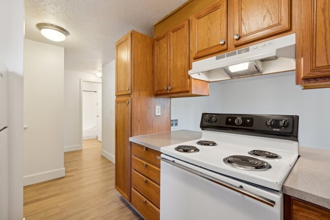 Downstairs 699sqft Kitchen - Sawyer Pointe Apartments