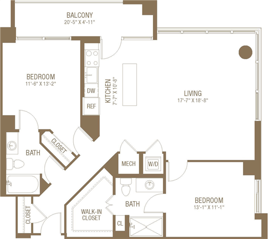 Floorplan - 8421 Broad