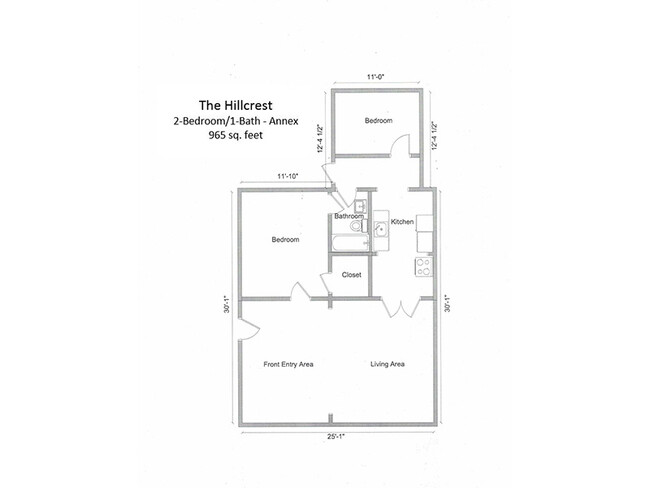 Floorplan - Hillcrest