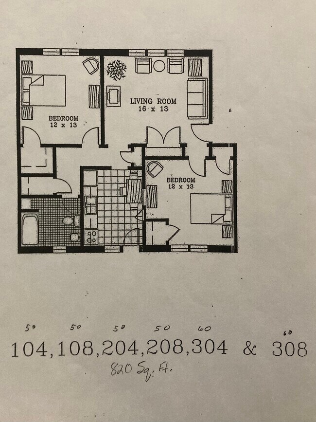 Floorplan - Wilmanor Apartments