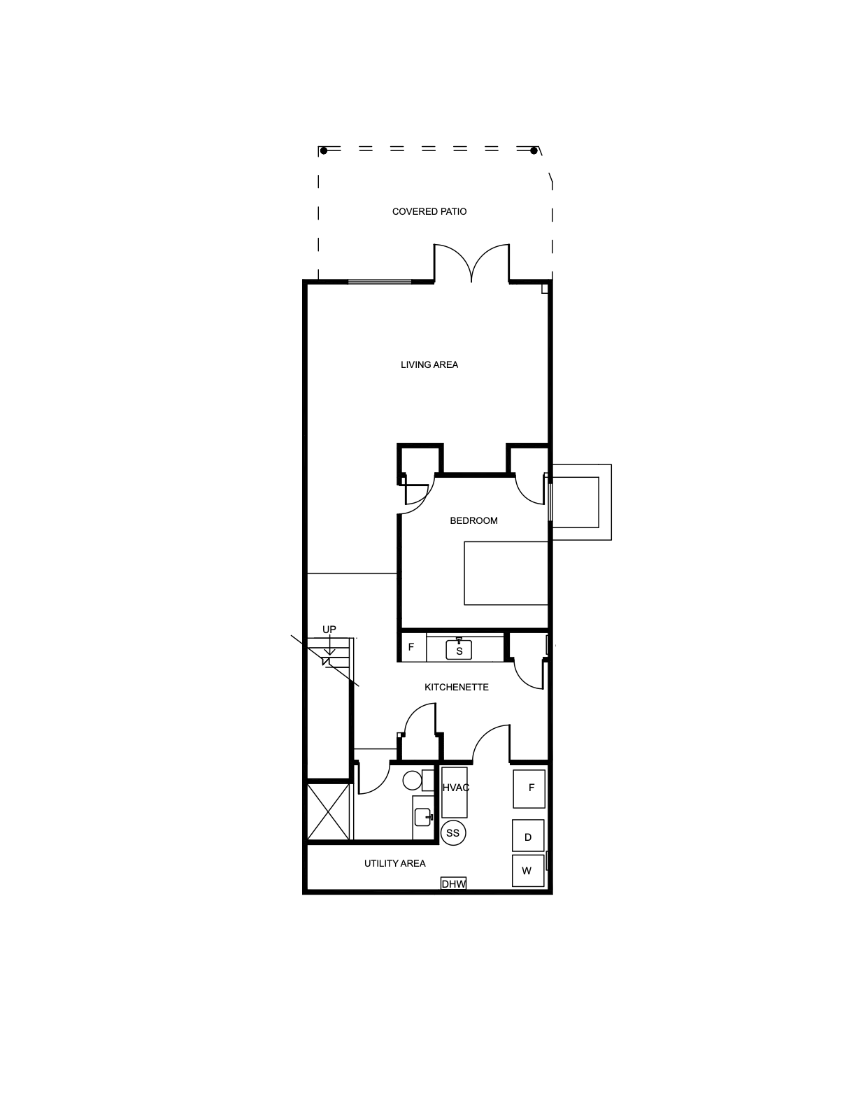 Lower level floor plan - 3 Carlton St