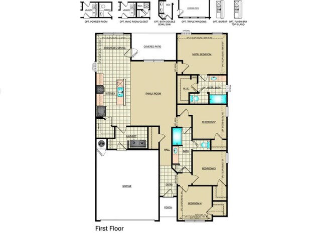 Building Photo - New Construction with Pond View! 4 Bed 2 Bath Broken Arrow