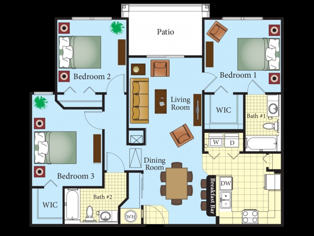 Fox Tail - Osceola Bend Apartment Homes