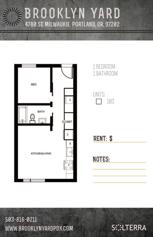 Floorplan - Brooklyn Yard